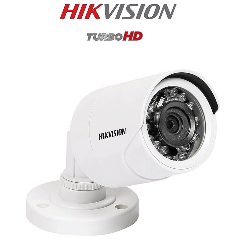 Camara Hikvision Turbo Bala 2mp Plastica 1080p DS-2CE16DOT-IPF